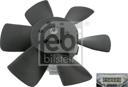 Febi Bilstein 06990 - Ventilators, Motora dzesēšanas sistēma www.autospares.lv