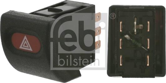 Febi Bilstein 01565 - Hazard Light Switch www.autospares.lv