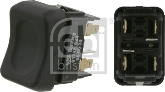 Febi Bilstein 01746 - Slēdzis, Stikla pacēlājmehānisms www.autospares.lv