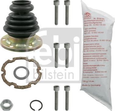 Febi Bilstein 03315 - Putekļusargs, Piedziņas vārpsta www.autospares.lv