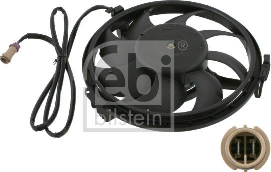 Febi Bilstein 14850 - Elektromotors, Dzes. sist. radiatora ventilators autospares.lv