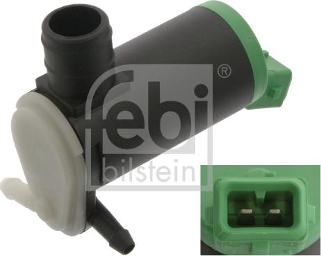 Febi Bilstein 14361 - Ūdenssūknis, Stiklu tīrīšanas sistēma www.autospares.lv