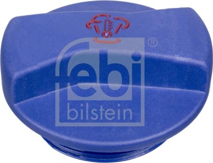 Febi Bilstein 14700 - Sealing Cap, coolant tank www.autospares.lv