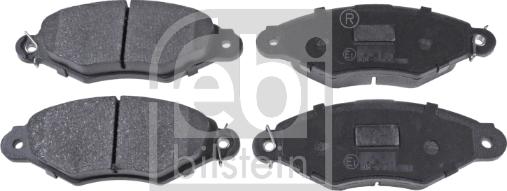 Febi Bilstein 16441 - Brake Pad Set, disc brake www.autospares.lv