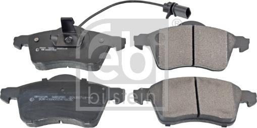 Febi Bilstein 16464 - Brake Pad Set, disc brake www.autospares.lv