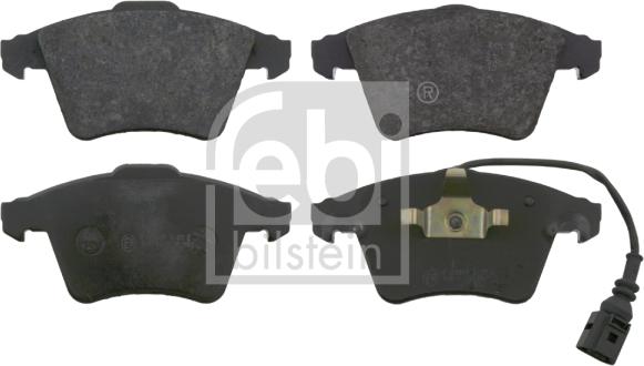 Febi Bilstein 16462 - Brake Pad Set, disc brake www.autospares.lv