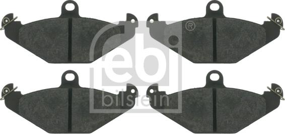 Febi Bilstein 16403 - Bremžu uzliku kompl., Disku bremzes autospares.lv