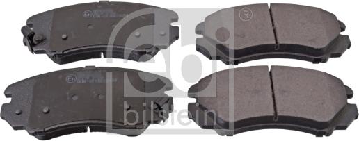 Febi Bilstein 16489 - Brake Pad Set, disc brake www.autospares.lv