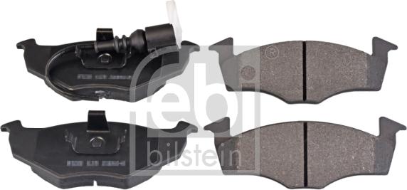 Febi Bilstein 16482 - Brake Pad Set, disc brake www.autospares.lv