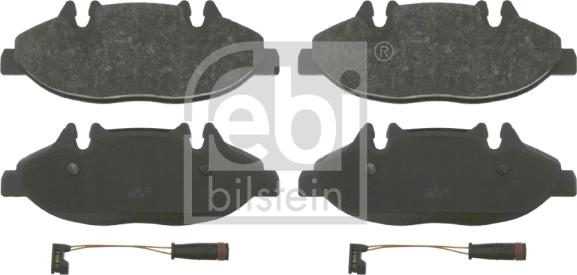 Febi Bilstein 16487 - Bremžu uzliku kompl., Disku bremzes www.autospares.lv