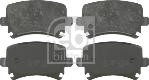 Febi Bilstein 16476 - Brake Pad Set, disc brake www.autospares.lv