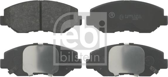 Febi Bilstein 16552 - Brake Pad Set, disc brake www.autospares.lv