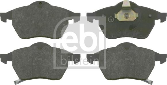 Febi Bilstein 16513 - Brake Pad Set, disc brake www.autospares.lv