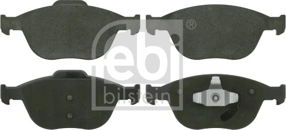 Febi Bilstein 16570 - Brake Pad Set, disc brake www.autospares.lv