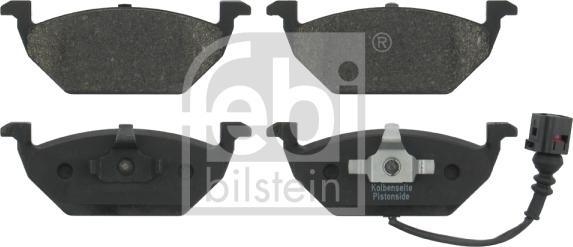 Febi Bilstein 16618 - Brake Pad Set, disc brake www.autospares.lv