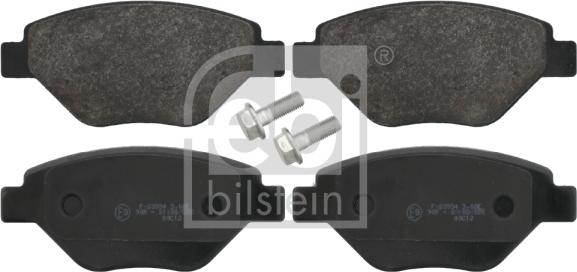 Febi Bilstein 16623 - Bremžu uzliku kompl., Disku bremzes www.autospares.lv