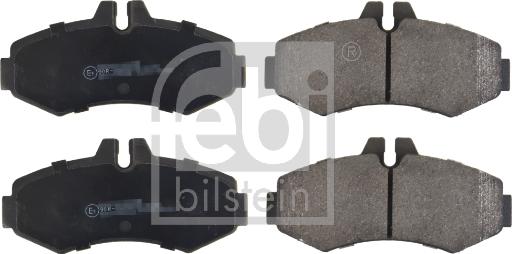 Febi Bilstein 16094 - Brake Pad Set, disc brake www.autospares.lv