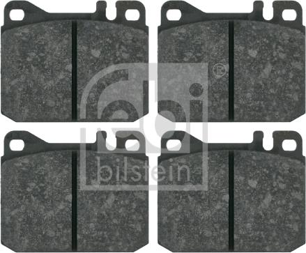 Febi Bilstein 16057 - Brake Pad Set, disc brake www.autospares.lv