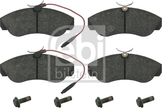 Febi Bilstein 16069 - Brake Pad Set, disc brake www.autospares.lv