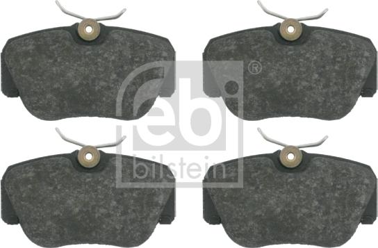 Febi Bilstein 16061 - Brake Pad Set, disc brake www.autospares.lv