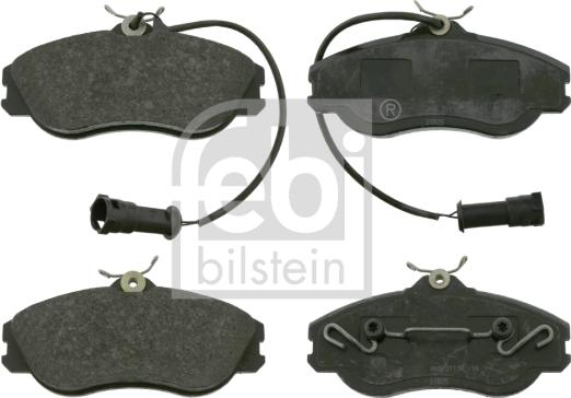 Febi Bilstein 16062 - Bremžu uzliku kompl., Disku bremzes www.autospares.lv