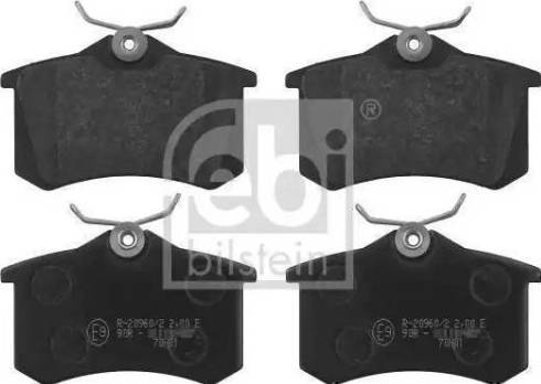 MK Kashiyama D11346 - Brake Pad Set, disc brake www.autospares.lv