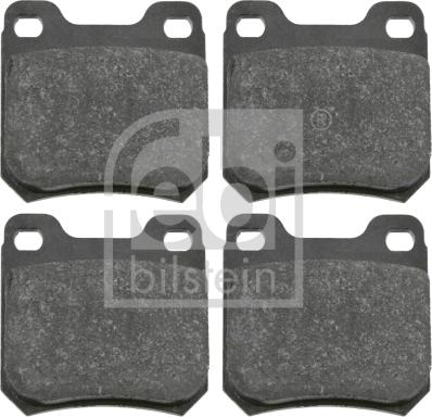 Febi Bilstein 16155 - Brake Pad Set, disc brake www.autospares.lv