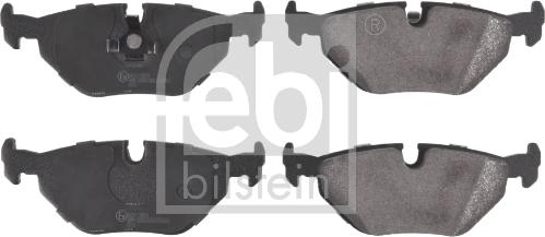 Febi Bilstein 16176 - Brake Pad Set, disc brake www.autospares.lv