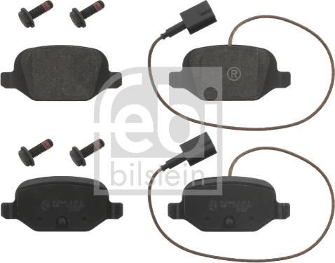 Febi Bilstein 16856 - Brake Pad Set, disc brake www.autospares.lv