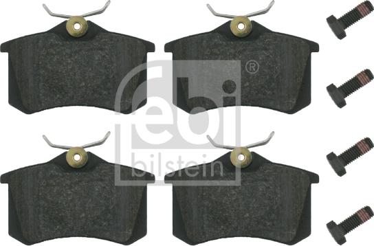 Febi Bilstein 16344 - Brake Pad Set, disc brake www.autospares.lv