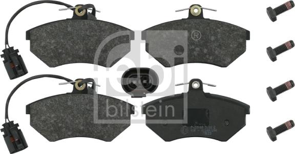 Febi Bilstein 16316 - Brake Pad Set, disc brake www.autospares.lv