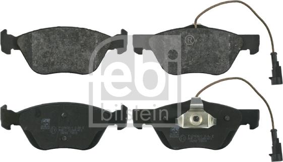 Febi Bilstein 16292 - Brake Pad Set, disc brake www.autospares.lv