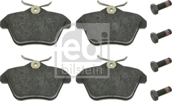 Febi Bilstein 16245 - Brake Pad Set, disc brake www.autospares.lv