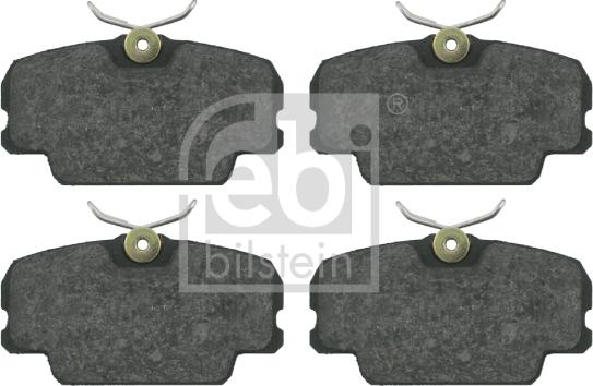 Febi Bilstein 16253 - Brake Pad Set, disc brake www.autospares.lv