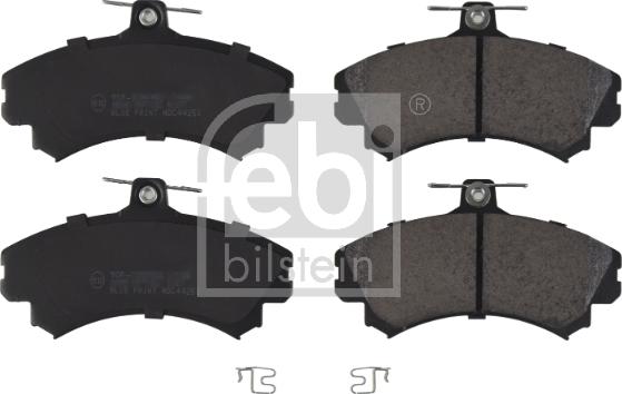 Febi Bilstein 16213 - Brake Pad Set, disc brake www.autospares.lv