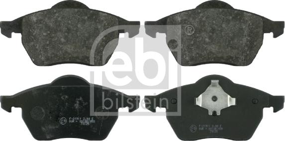 Febi Bilstein 16280 - Brake Pad Set, disc brake www.autospares.lv