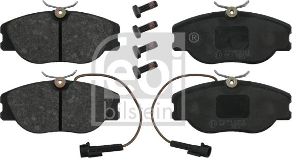 Febi Bilstein 16239 - Brake Pad Set, disc brake www.autospares.lv