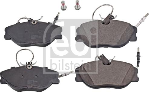 Febi Bilstein 16224 - Brake Pad Set, disc brake www.autospares.lv