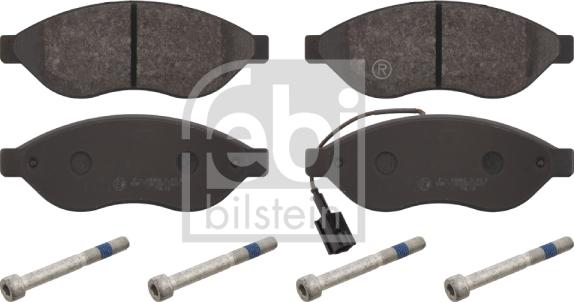 Febi Bilstein 16716 - Bremžu uzliku kompl., Disku bremzes www.autospares.lv