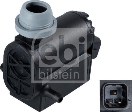 Febi Bilstein 109277 - Ūdenssūknis, Stiklu tīrīšanas sistēma www.autospares.lv