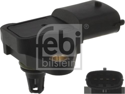 Febi Bilstein 104818 - Sensor, boost pressure www.autospares.lv