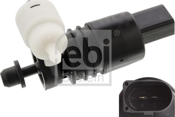 Febi Bilstein 105954 - Water Pump, window cleaning www.autospares.lv