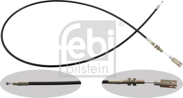 Febi Bilstein 106488 - Motora pārsega slēdzenes trose www.autospares.lv