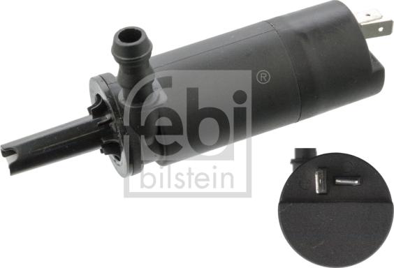 Febi Bilstein 106198 - Ūdenssūknis, Lukturu tīrīšanas sistēma www.autospares.lv