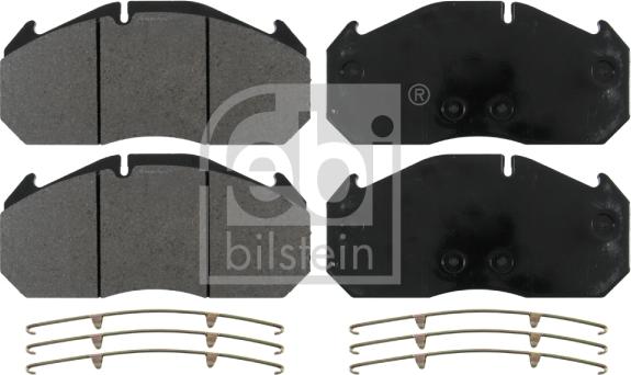 Febi Bilstein 10635 - Brake Pad Set, disc brake www.autospares.lv