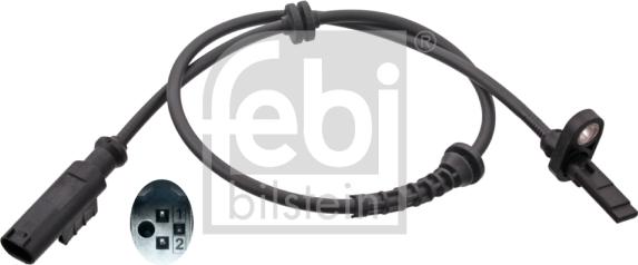 Febi Bilstein 100988 - Devējs, Riteņu griešanās ātrums www.autospares.lv