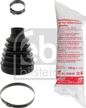 Febi Bilstein 100440 - Putekļusargs, Piedziņas vārpsta www.autospares.lv