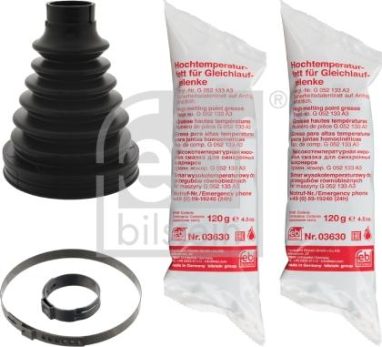 Febi Bilstein 100407 - Putekļusargs, Piedziņas vārpsta www.autospares.lv