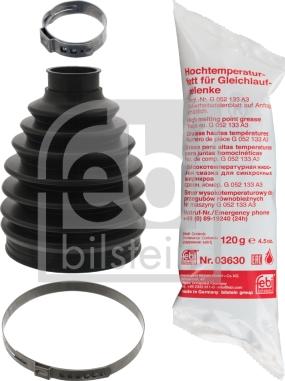 Febi Bilstein 100305 - Putekļusargs, Piedziņas vārpsta autospares.lv