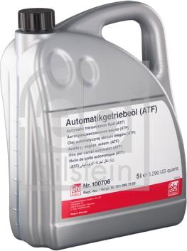 Febi Bilstein 100706 - Automātiskās pārnesumkārbas eļļa autospares.lv